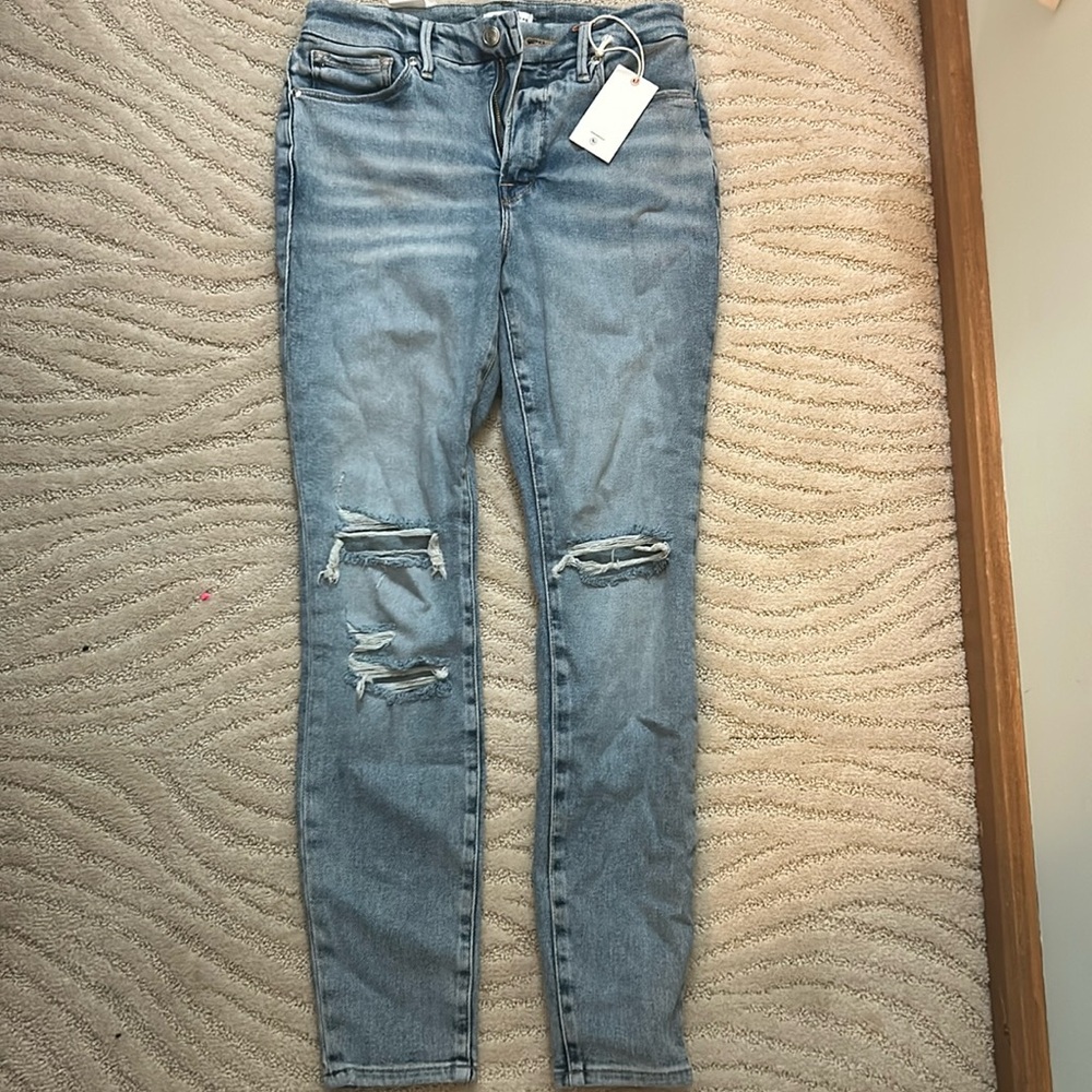 Good American Good Legs 6 / 28 skinny jeans NWT 29” inseam